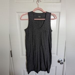 Madewell Grey Cotton Tank Dress Size xxs